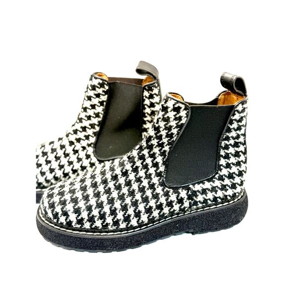 Flamingoes Paris houndstooth Chelsea boots 37 - Picture 5 of 10